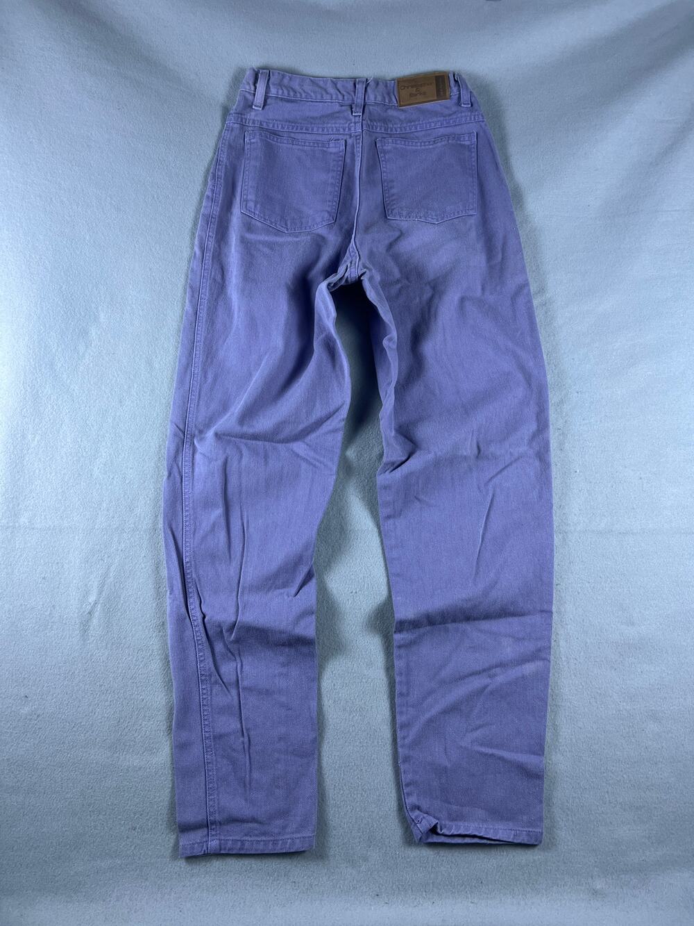 Vintage Christopher & Banks Jeans Womens 10 Purple High Waisted Tapered Leg 90s
